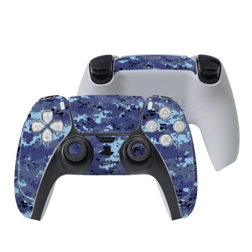 Digital Sky Camo PlayStation 5 Controller Skin