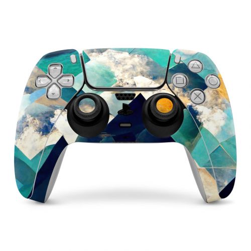 Gold Clouds PlayStation 5 Controller Skin