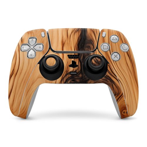 Olive Wood PlayStation 5 Controller Skin