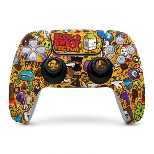 Psychedelic PlayStation 5 Controller Skin