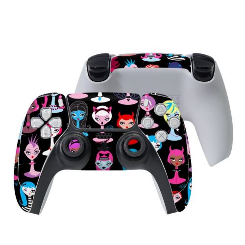 Punky Goth Dollies PlayStation 5 Controller Skin
