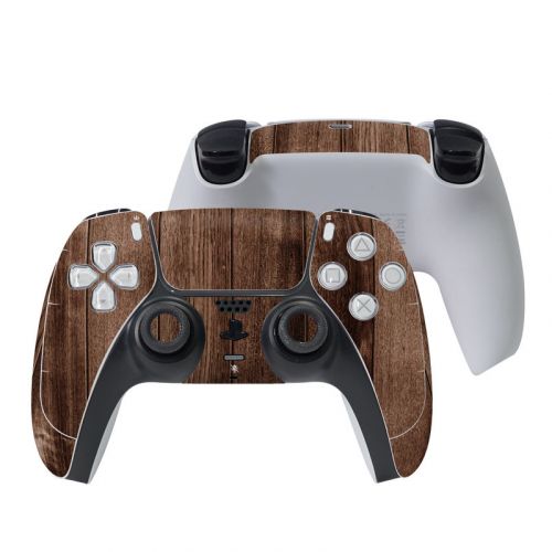 Stained Wood PlayStation 5 Controller Skin