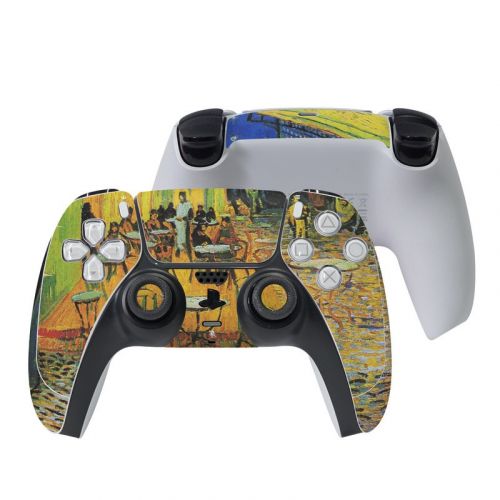Cafe Terrace At Night PlayStation 5 Controller Skin