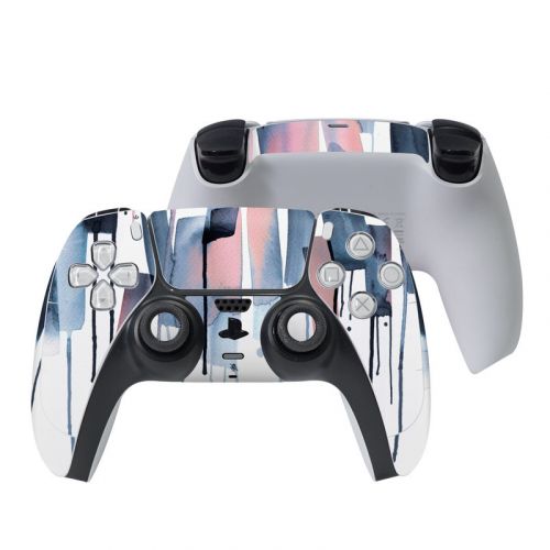 Watery Stripes PlayStation 5 Controller Skin