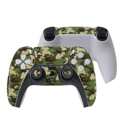 Woodland Camo PlayStation 5 Controller Skin
