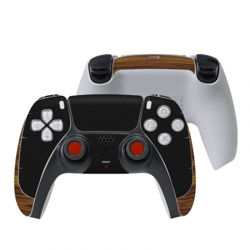 Wooden Gaming System PlayStation 5 Controller Skin