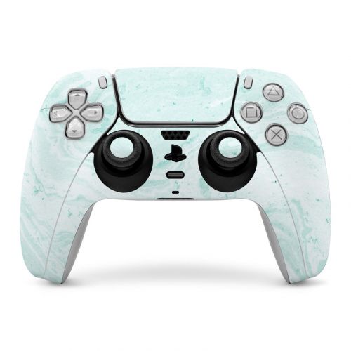 Winter Green Marble PlayStation 5 Controller Skin