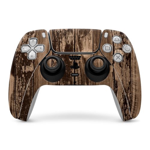 Weathered Wood PlayStation 5 Controller Skin