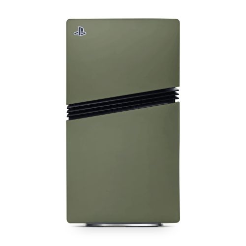 Solid State Olive Drab PlayStation 5 Pro Skin