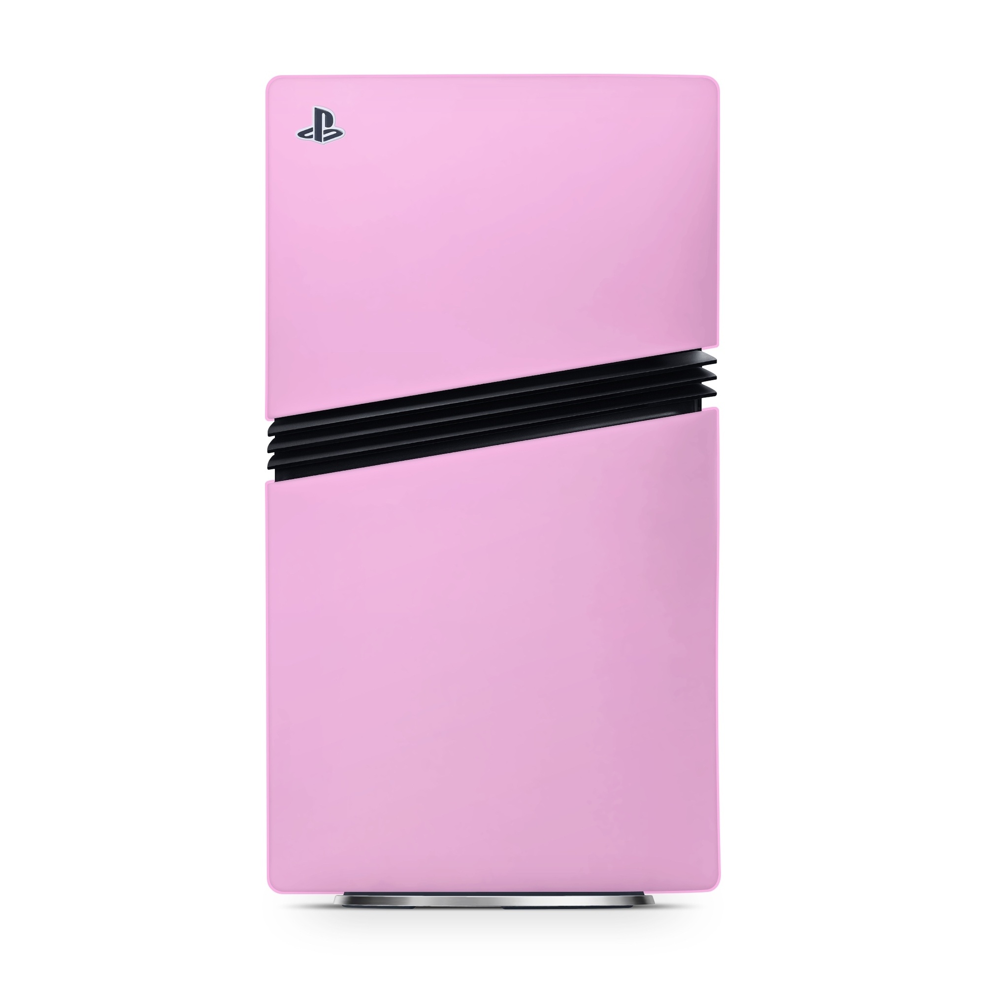 PlayStation 5 Pro Skin design of Pink, Violet, Purple, Red, Magenta, Lilac, Sky, Material property, Peach, with pink colors