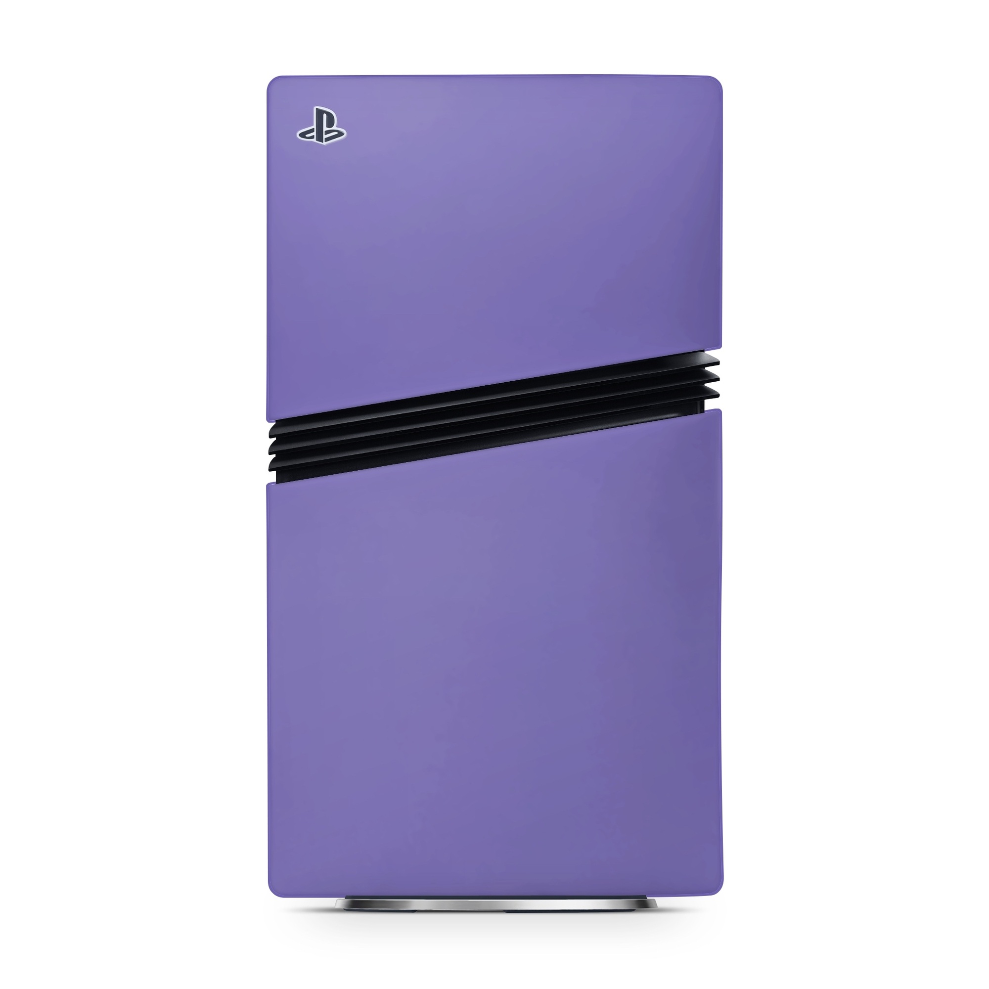 PlayStation 5 Pro Skin design of Blue, Violet, Sky, Purple, Daytime, Black, Lilac, Cobalt blue, Pink, Azure, with purple colors