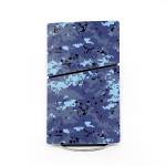Digital Sky Camo PlayStation 5 Slim Skin