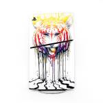 Fading Tiger PlayStation 5 Slim Skin