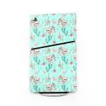 Merkittens with Pearls Aqua PlayStation 5 Slim Skin