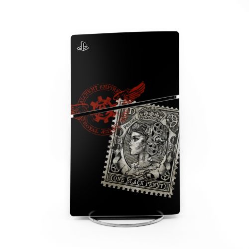 Black Penny PlayStation 5 Slim Skin