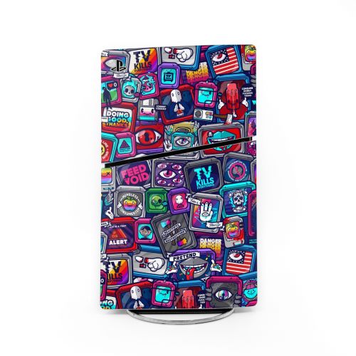 Distraction Tactic PlayStation 5 Slim Skin