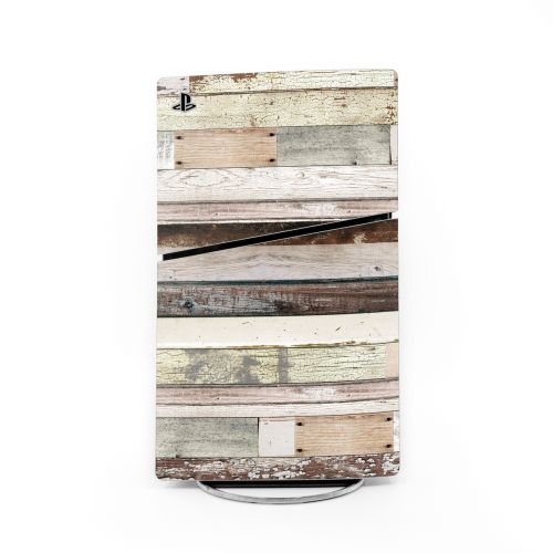 Eclectic Wood PlayStation 5 Slim Skin