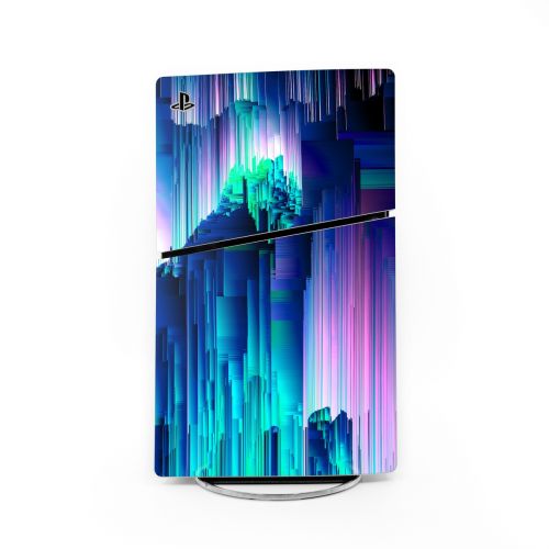 Glitch Trip PlayStation 5 Slim Skin