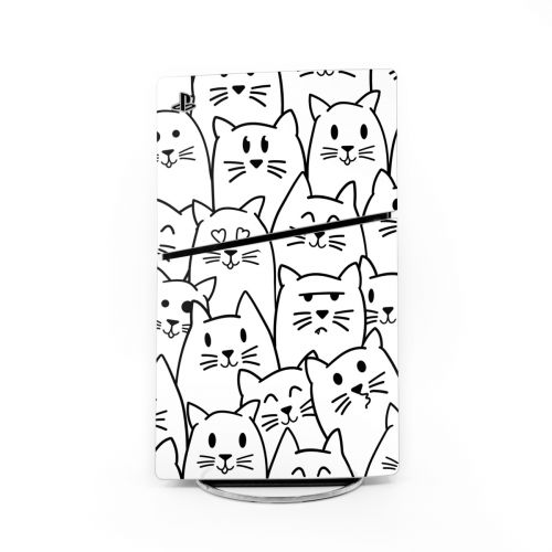 Moody Cats PlayStation 5 Slim Skin
