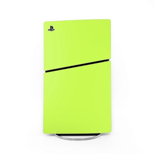 Solid State Lime PlayStation 5 Slim Skin