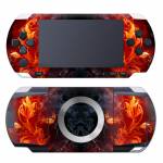 Flower Of Fire PSP Skin