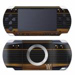 Wooden Gaming System PSP Skin