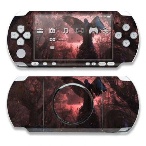 Black Angel PSP 3000 Skin