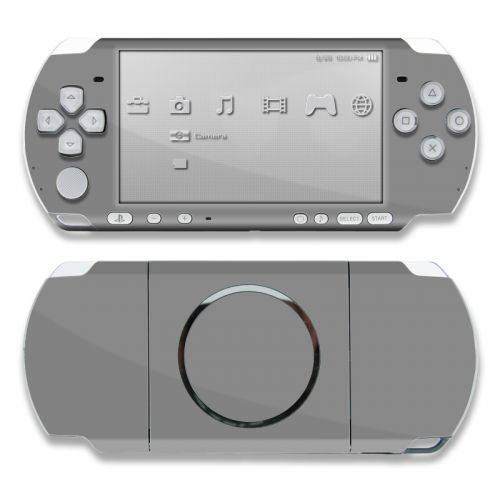 Solid State Gray PSP 3000 Skin