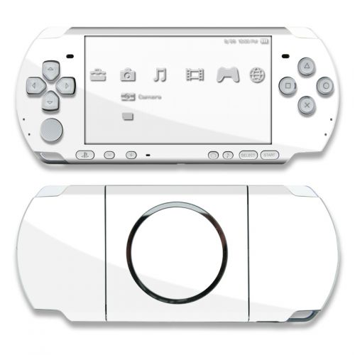 Solid State White PSP 3000 Skin