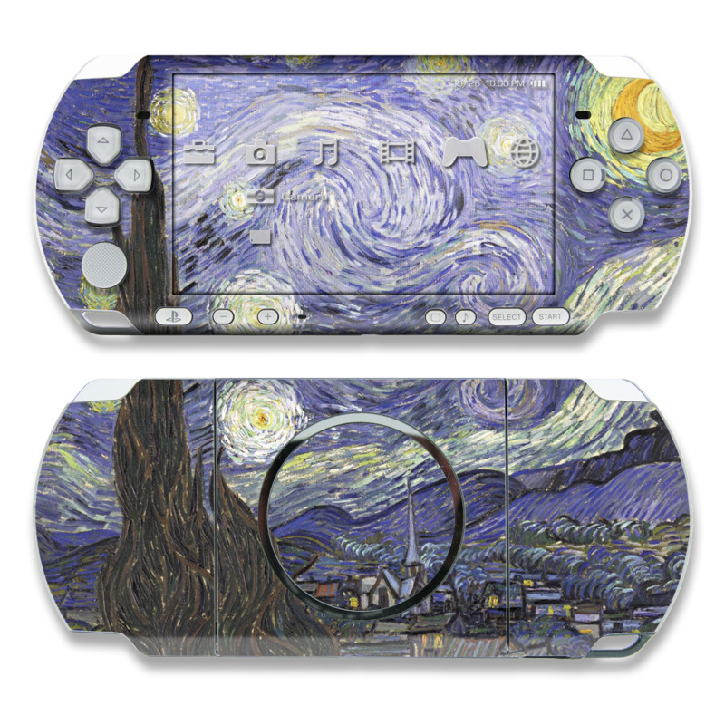 Starry Night PSP 3000 Skin iStyles