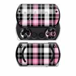 Pink Plaid PSP go Skin