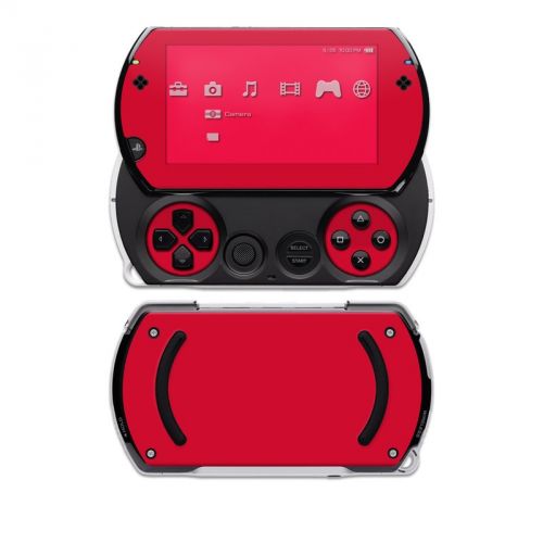 Solid State Red PSP go Skin