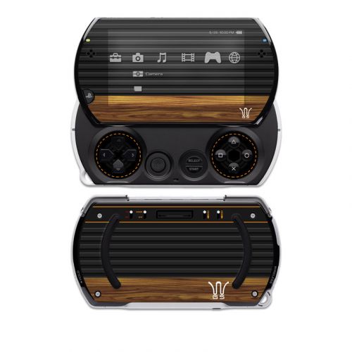 Wooden Gaming System PSP go Skin