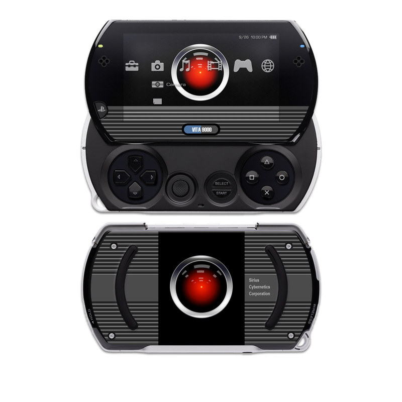 PSP go Skin design of Screenshot, Technology, Circle, Space, with black, gray, red, blue colors