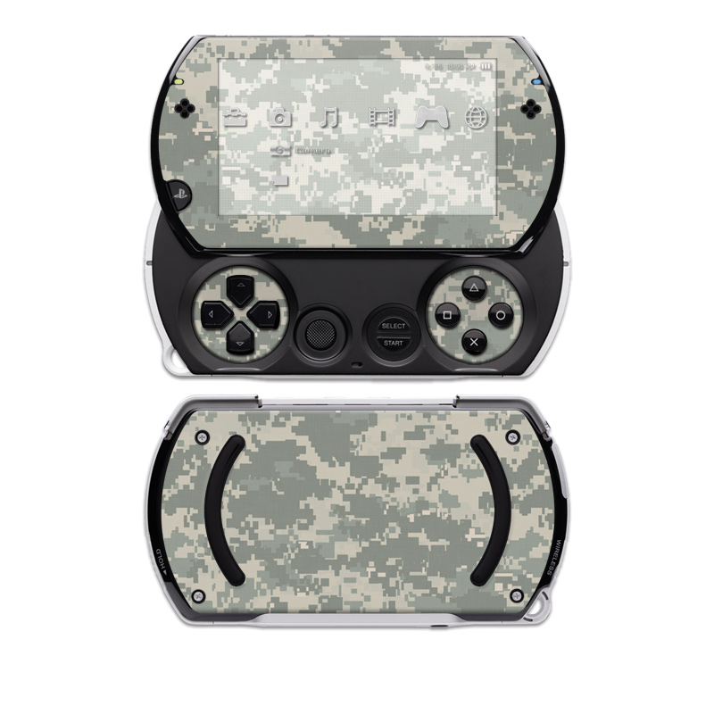 PSP go Skin design of Military camouflage, Green, Pattern, Uniform, Camouflage, Design, Wallpaper, with gray, green colors