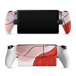 Abstract Red PlayStation Portal Skin