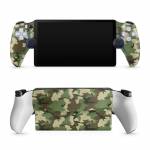 Woodland Camo PlayStation Portal Skin