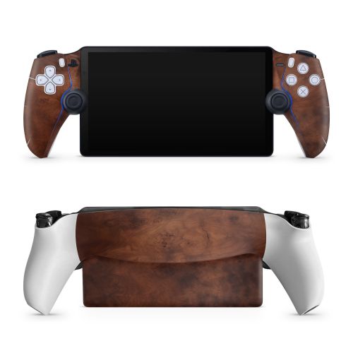 Dark Burlwood PlayStation Portal Skin