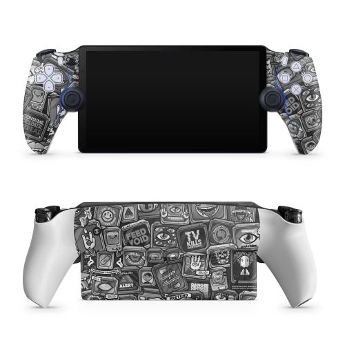 Distraction Tactic B&W PlayStation Portal Skin