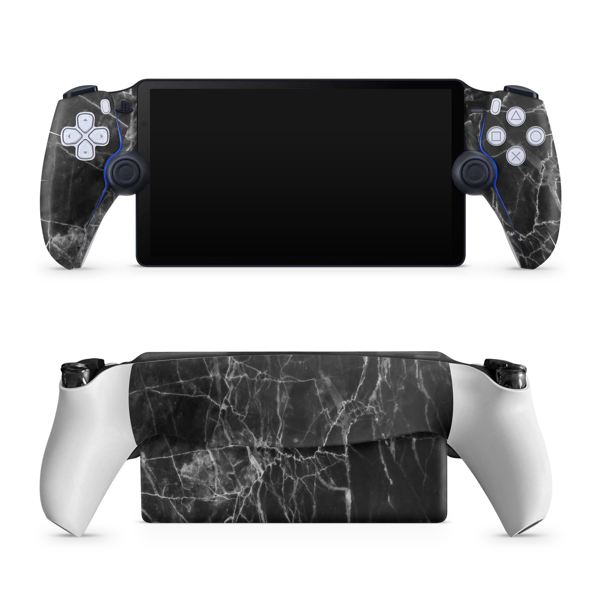 PlayStation Portal Skin design of Black, White, Nature, Black-and-white, Monochrome photography, Branch, Atmosphere, Atmospheric phenomenon, Tree, Sky, with black, white colors