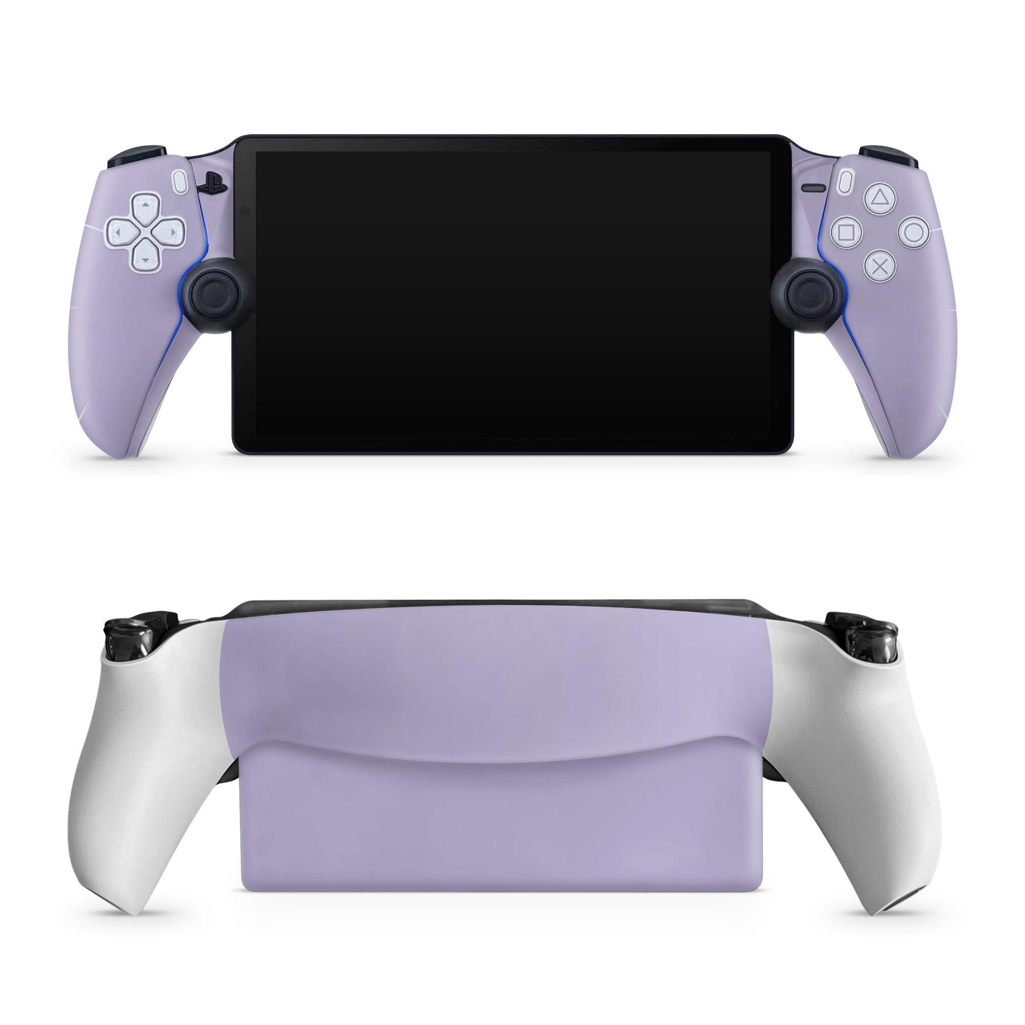 PlayStation Portal Skin design of Purple, Violet, Electric blue, Font, Pattern, Magenta, Sky, Event, Circle, Cumulus, with purple colors