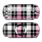 Pink Plaid PSP Slim & Lite Skin