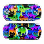 Rainbow Cats PSP Slim & Lite Skin