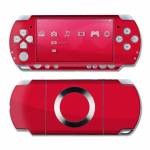 Solid State Red PSP Slim & Lite Skin