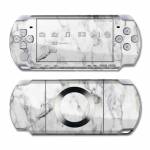White Marble PSP Slim & Lite Skin