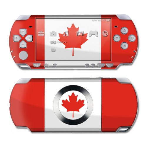 Canadian Flag PSP Slim & Lite Skin