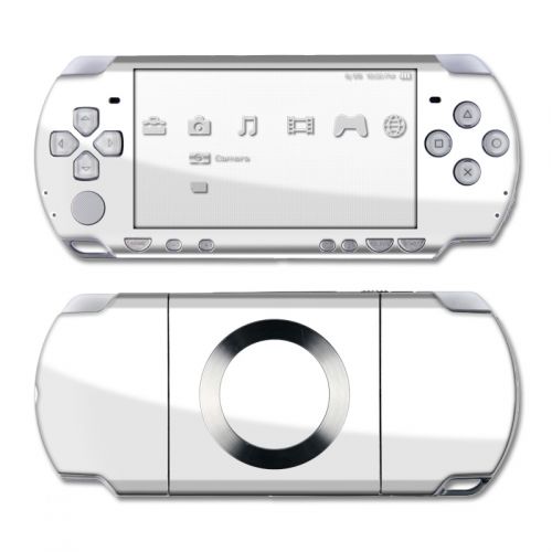 Solid State White PSP Slim & Lite Skin