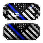 Thin Blue Line Hero PlayStation Vita 2000 Skin