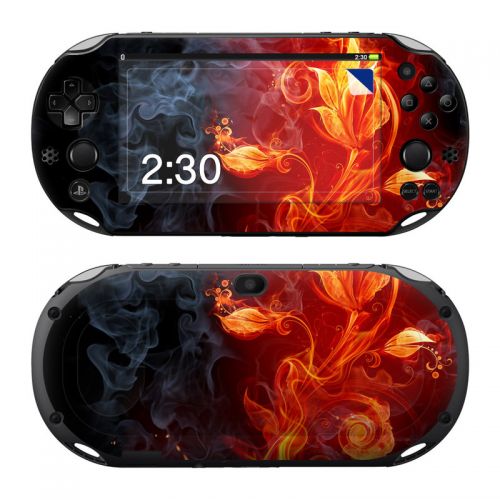 Flower Of Fire PlayStation Vita 2000 Skin