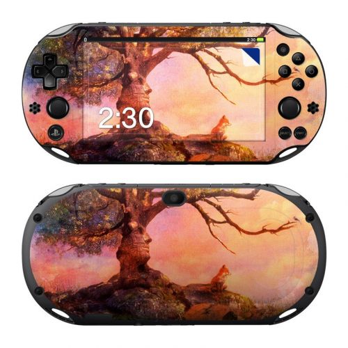 Fox Sunset PlayStation Vita 2000 Skin